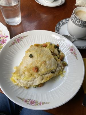 Similar to lasagna  at La Schiscetteria in Milan