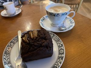 Torta pere e cioccolato   at La Schiscetteria in Milan
