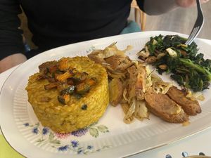   at La Schiscetteria in Milan