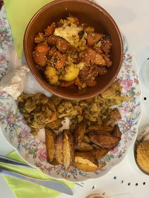   at La Schiscetteria in Milan