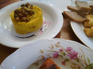 Risotto at La Schiscetteria in Milan