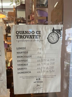   at La Schiscetteria in Milan