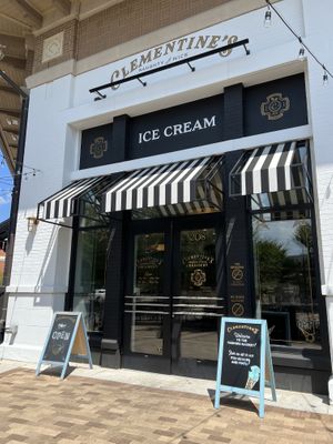   at Clementine's Naught and Nice Creamery in Lake St Louis