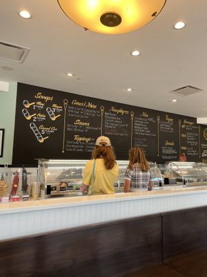   at Clementine's Naught and Nice Creamery in Lake St Louis