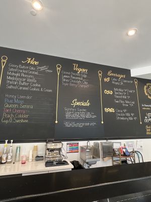   at Clementine's Naught and Nice Creamery in Lake St Louis