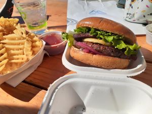 The Island at Meta Burger in Edgewater