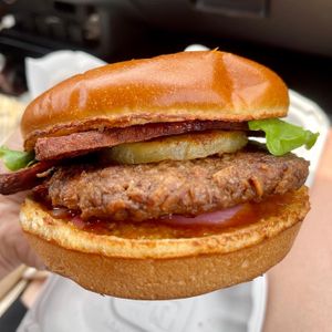 Hawaiian Burger  at Meta Burger in Edgewater