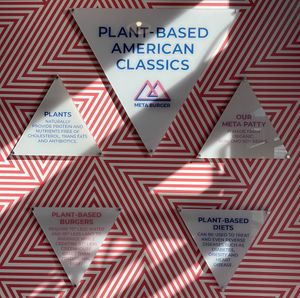 The reasoning   at Meta Burger in Edgewater