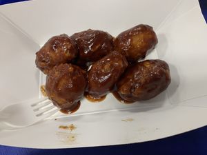 BBQ Wings  at Meta Burger in Edgewater