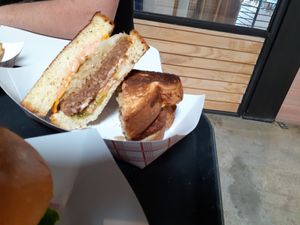 Meta melt at Meta Burger in Edgewater