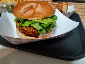 Teriyaki chicken at Meta Burger in Edgewater