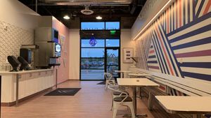 Inside!  at Meta Burger in Edgewater