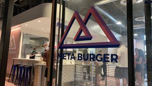   at Meta Burger in Edgewater