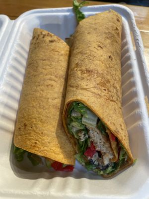 Southwest wrap (no avocado)   at Meta Burger in Edgewater