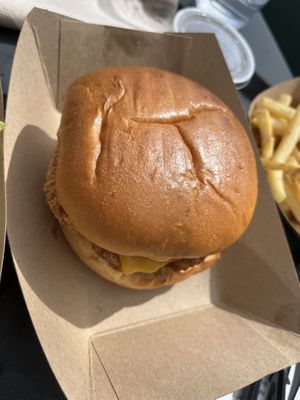   at Meta Burger in Edgewater