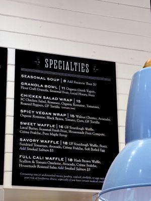   at Flour Craft Bakery in Mill Valley