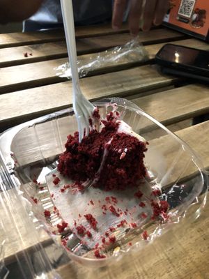 Red velvet cake! at C4Eats in Hollywood