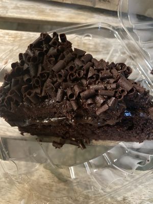 Chocolate cake at C4Eats in Hollywood