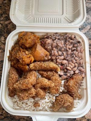 Fried Shrimp Dinner  at C4Eats in Hollywood