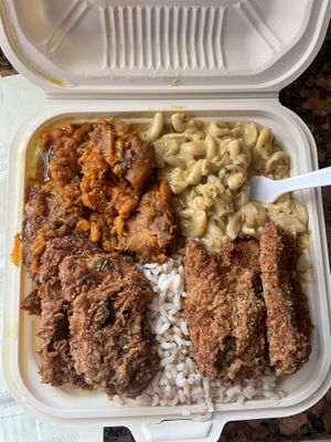 Fried Fish Dinner  at C4Eats in Hollywood