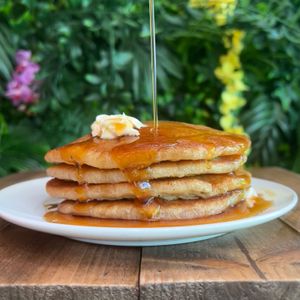 Pancake Stack at C4Eats in Hollywood
