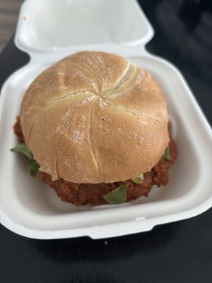 Spicy chicken sandwichh  at C4Eats in Hollywood