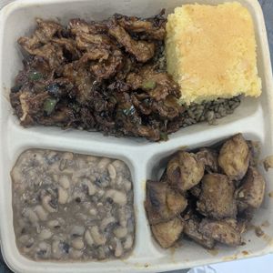 Citrus ribs dinner at C4Eats in Hollywood