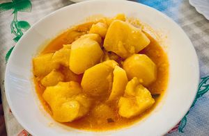 Potatoes at Te Becqua in Sarande