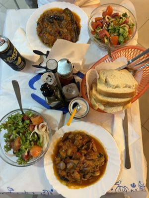 patellxhan i mbushur  at Te Becqua in Sarande