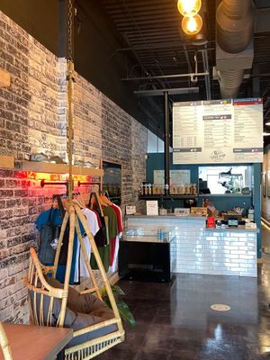 Cool vibe... at The Juice Stop in Jupiter