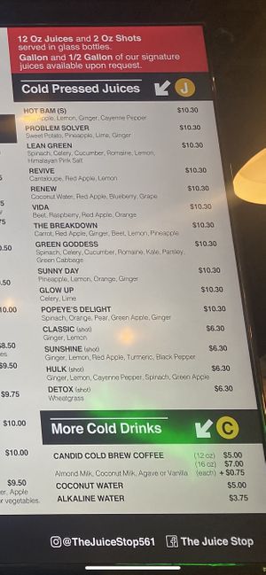   at The Juice Stop in Jupiter