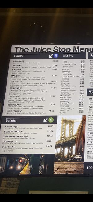   at The Juice Stop in Jupiter