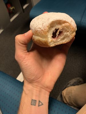 Berliner / Boule de Berlin vegan at Bakery Bakery - Bahnhof in Bern