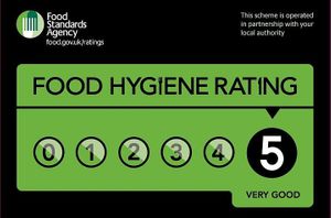 Health and Hygiene rating  at Turmeric Kitchen 65 in Taunton