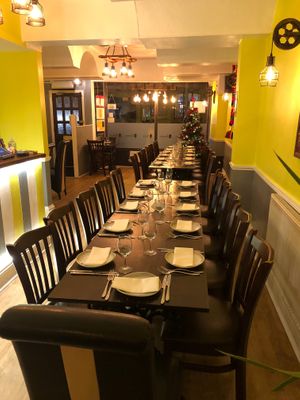 Party time  at Turmeric Kitchen 65 in Taunton