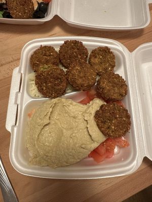 Falafel bowl  at Mr Falafel in Graz
