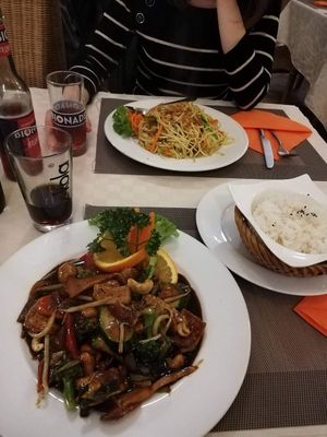 lecker at Loving Hut in Hamburg