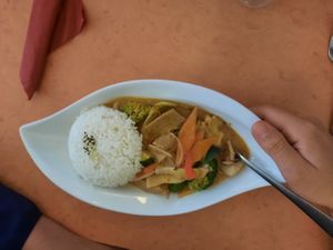 Main dish (6) at Loving Hut in Hamburg