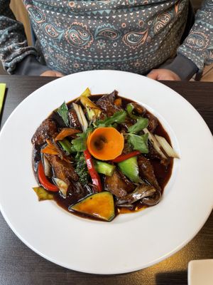   at Loving Hut in Hamburg