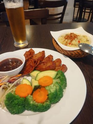  at Loving Hut in Hamburg