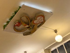 inside at Loving Hut in Hamburg