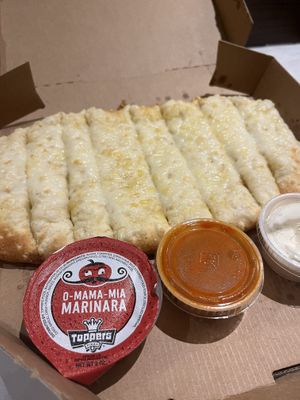 Veganstix   at Toppers Pizza in Indianapolis