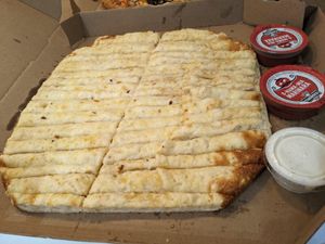 Vegas cheese sticks at Toppers Pizza in Indianapolis