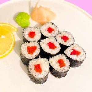 Tuna Maki 8 pcs at Golden State Vegan Sushi in Bangkok