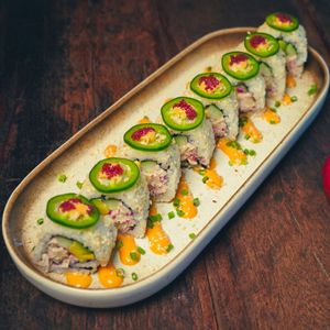 Spicy California Roll at Golden State Vegan Sushi in Bangkok