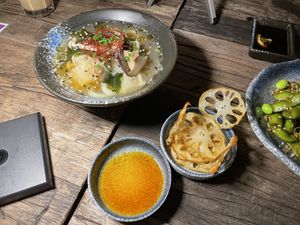 Miso Udon  at Golden State Vegan Sushi in Bangkok