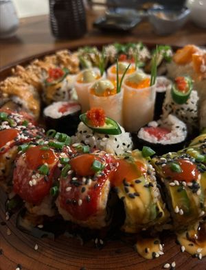  at Golden State Vegan Sushi in Bangkok