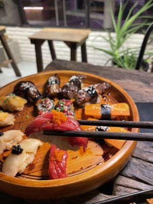   at Golden State Vegan Sushi in Bangkok