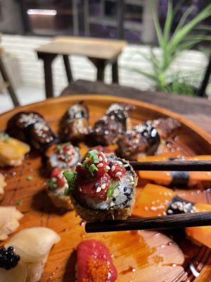   at Golden State Vegan Sushi in Bangkok