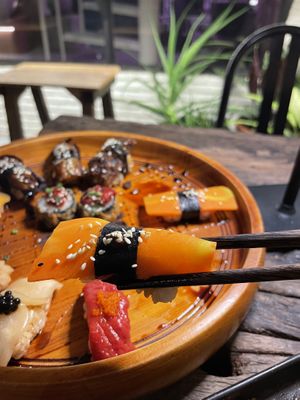   at Golden State Vegan Sushi in Bangkok